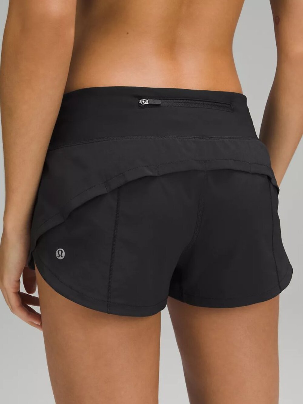 NWT lululemon Speed Up Low Rise Lined Shorts 2.5" - Black Size 12